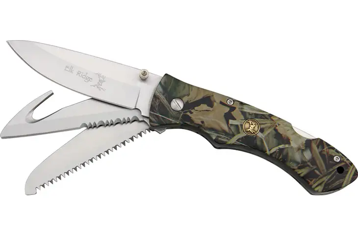 Elk Ridge Triple Lockback Folding Knife